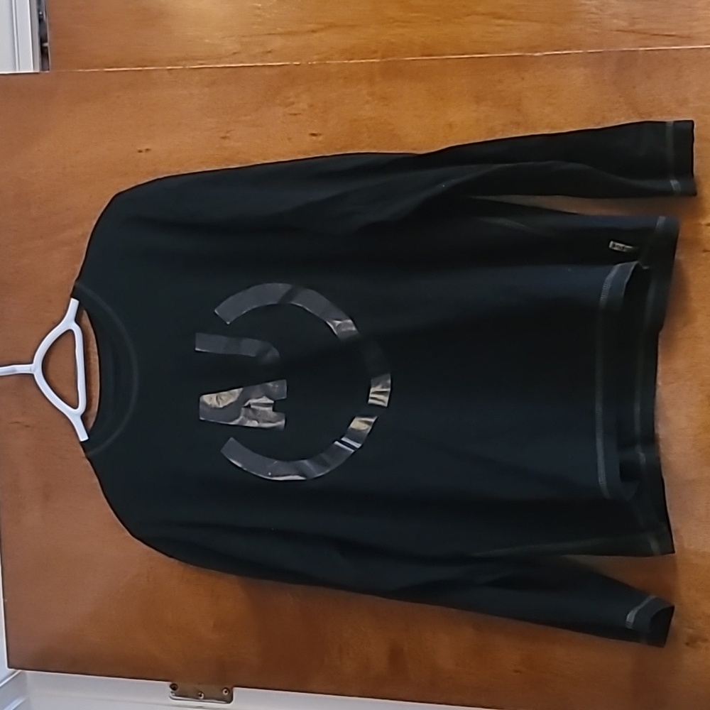 2 for $75 - Armani Jeans Men's Size XL Black Long Sleeve Shirt